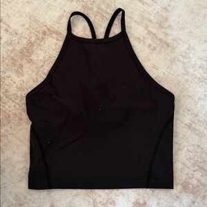 lululemon athletica Black Crop Top